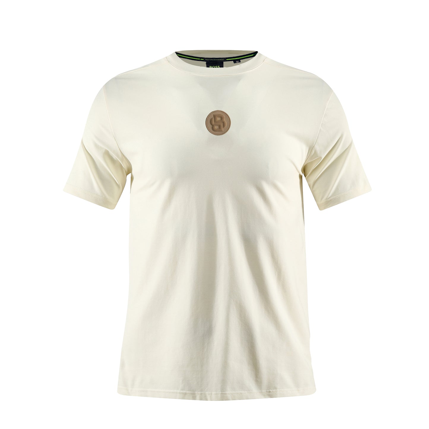 Camiseta 786654 Básica Crema Para Hombre