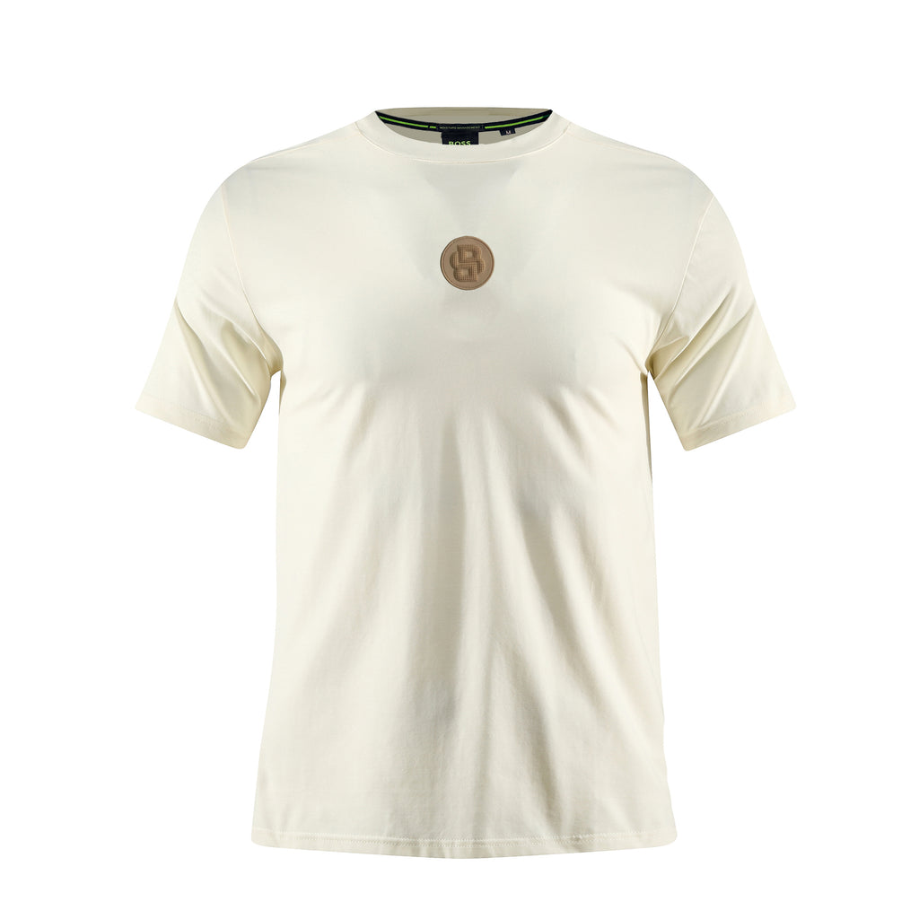 Camiseta 786654 Básica Crema Para Hombre