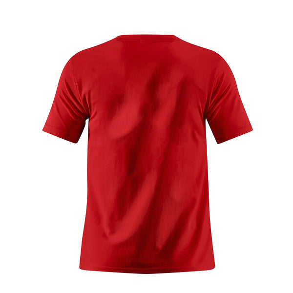 Camiseta 786654 Básica Roja Para Hombre