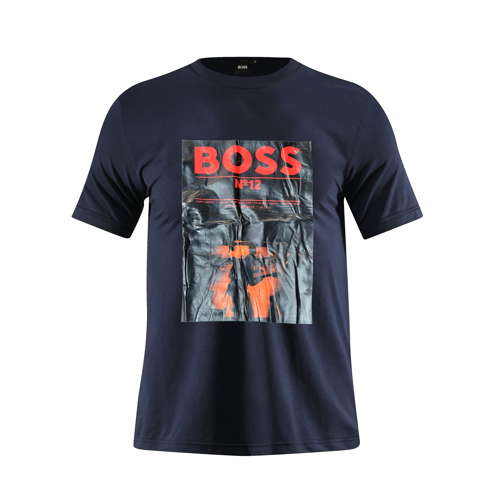 Camiseta 786655 Estampada Azul Oscuro Para Hombre