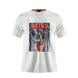 Camiseta 786655 Estampada Blanca Para Hombre