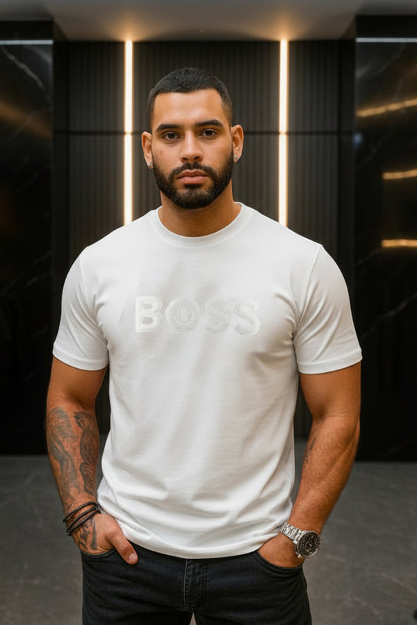Camiseta 786656 Estampada Blanca Para Hombre