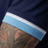 Camiseta 786664 Básica Azul Oscuro Para Hombre