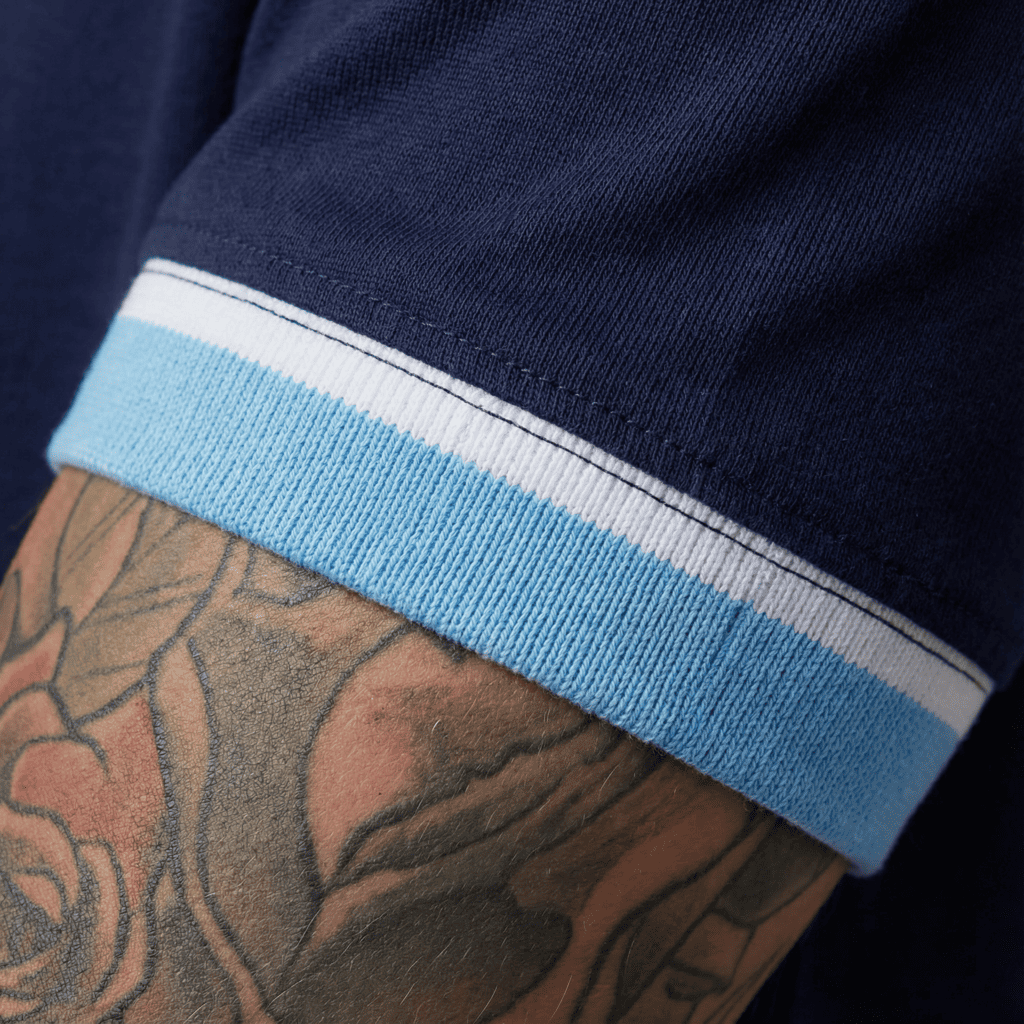 Camiseta 786664 Básica Azul Oscuro Para Hombre