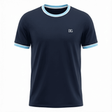 Camiseta 786664 Básica Azul Oscuro Para Hombre