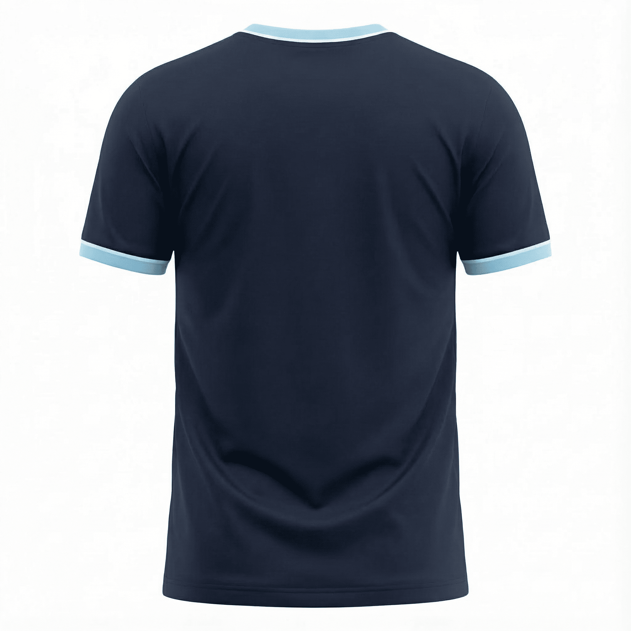 Camiseta 786664 Básica Azul Oscuro Para Hombre