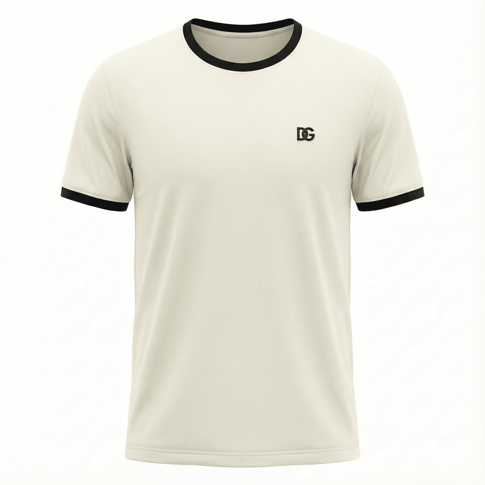 Camiseta 786664 Básica Crema Para Hombre