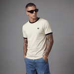 Camiseta 786664 Básica Crema Para Hombre