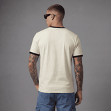 Camiseta 786664 Básica Crema Para Hombre