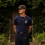 Camiseta 786665 Básica Azul Oscuro Para Hombre