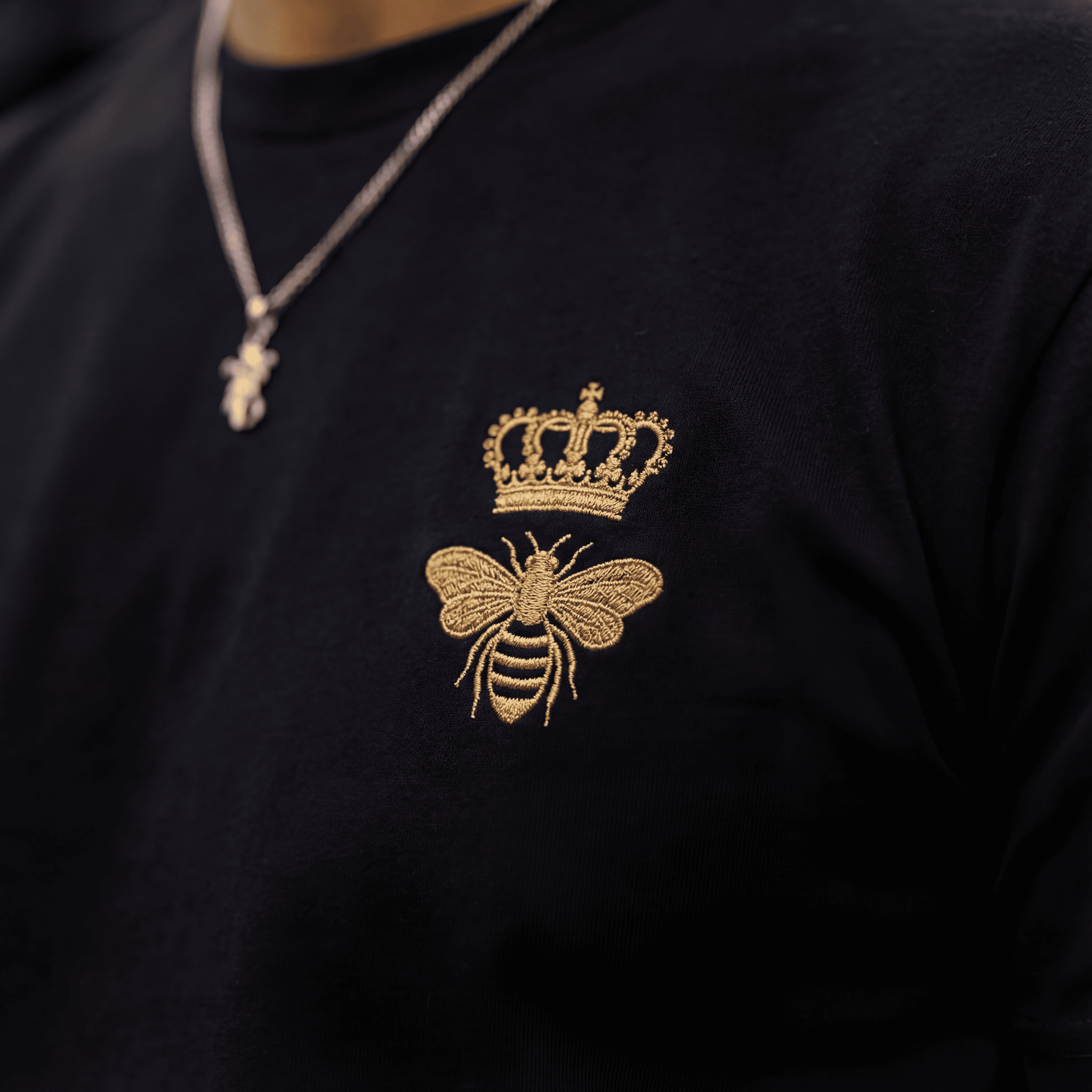 Camiseta 786665 Básica Negra Para Hombre