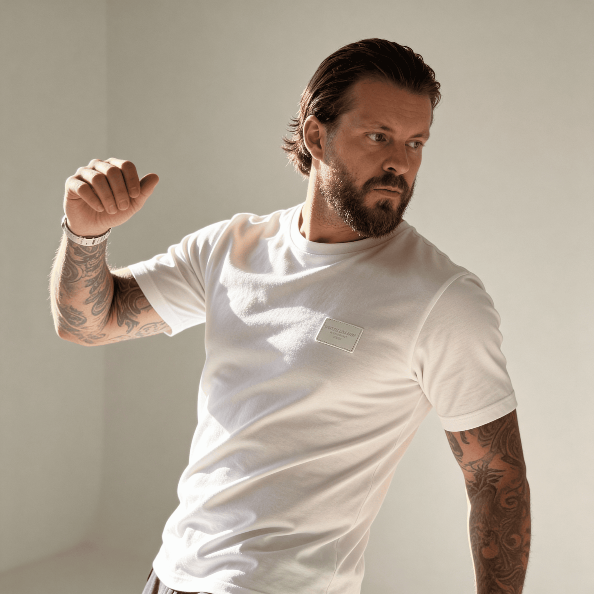 Camiseta 786763 Básica Blanca Para Hombre