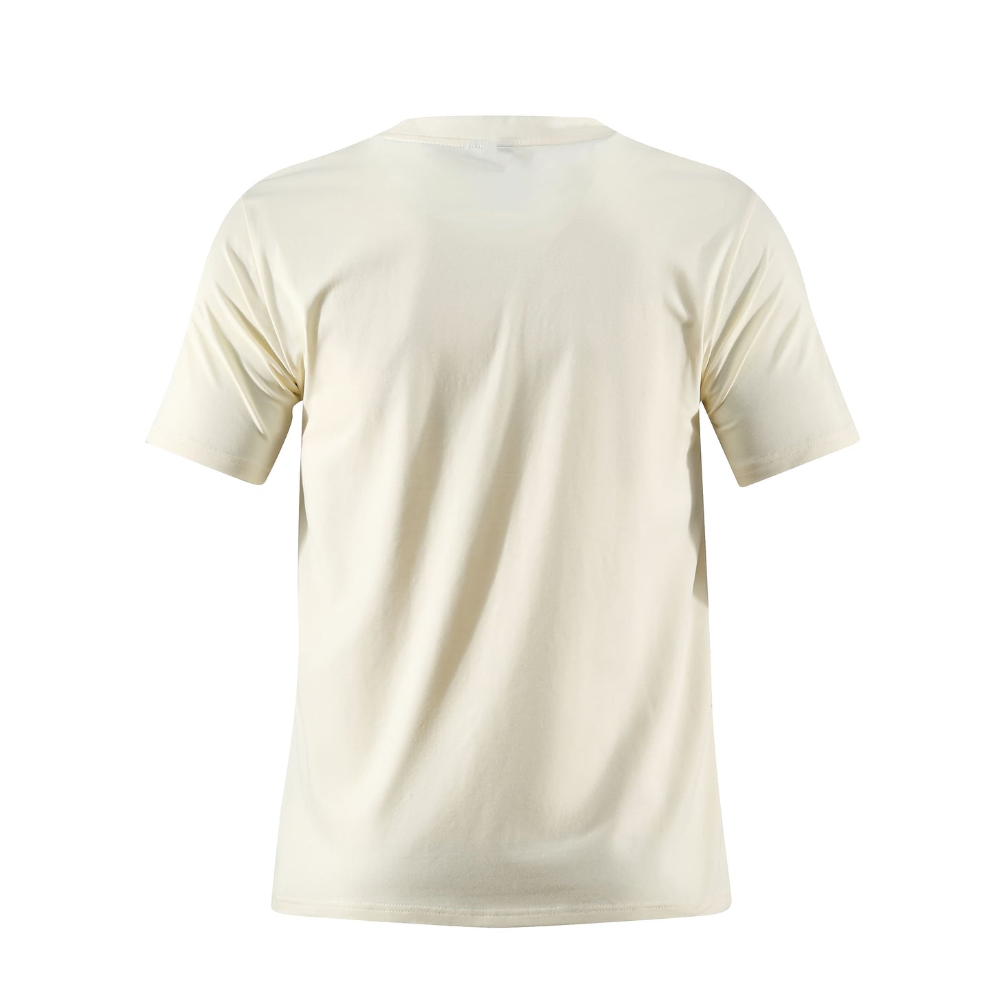 Camiseta 786857 Estampada Crema Para Hombre