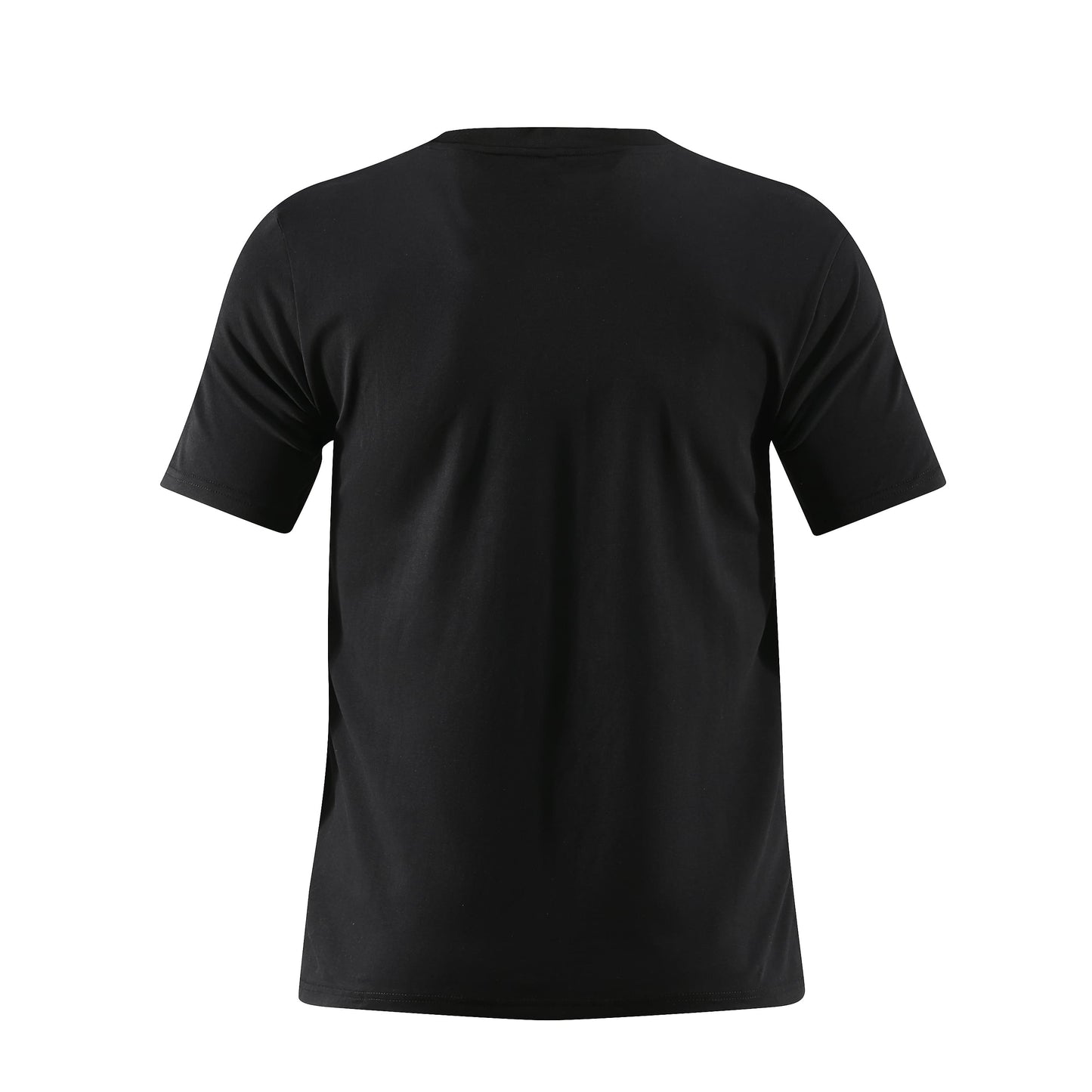 Camiseta 786666 Estampada Negra Para Hombre