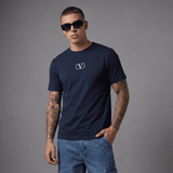 Camiseta 786903 Básica Azul Oscuro Para Hombre