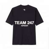 Camiseta 788332 Oversize Negro para hombre