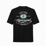 Camiseta 788335 Oversize Negra Para Hombre