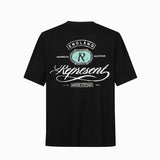 Camiseta 788335 Oversize Negra Para Hombre