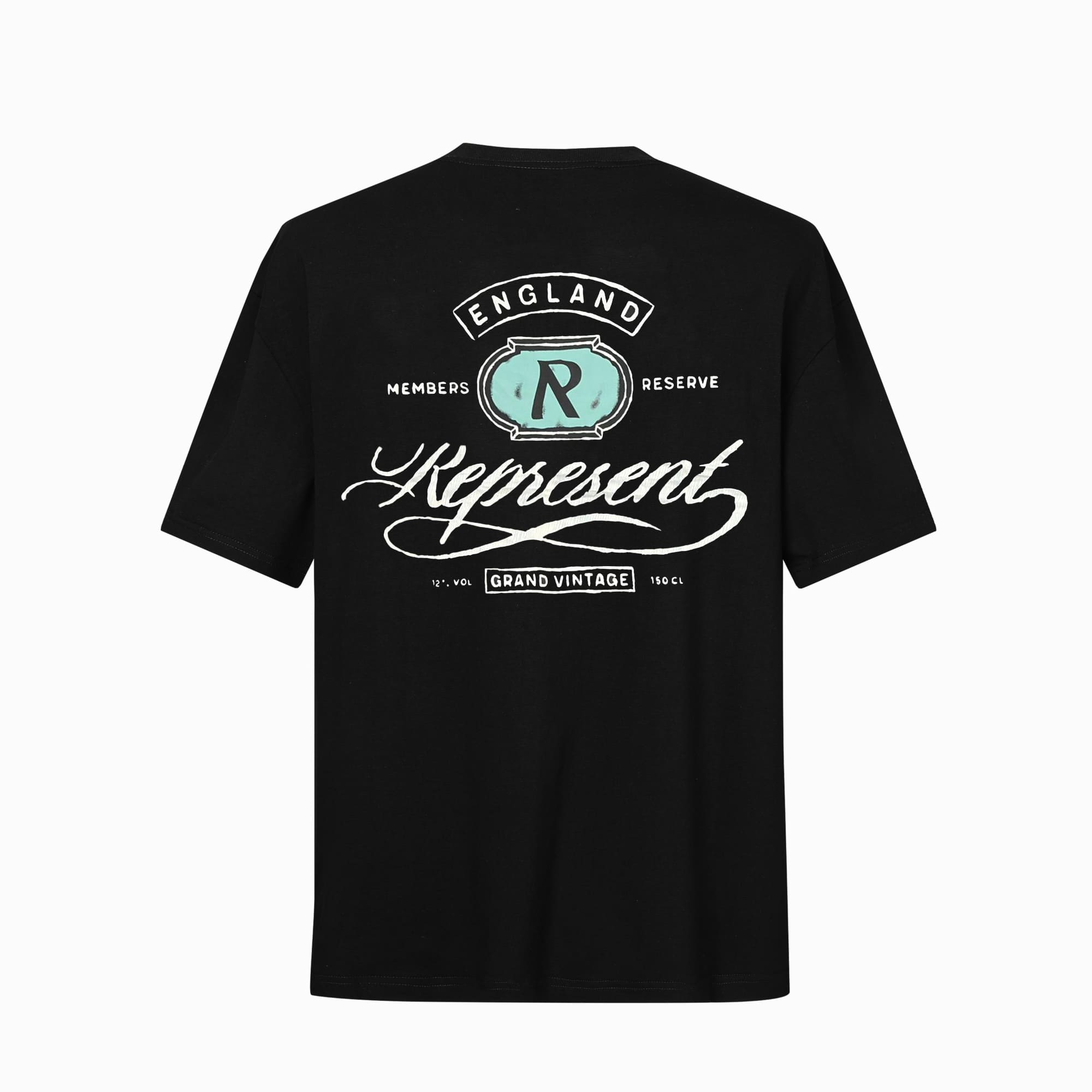 Camiseta 788335 Oversize Negra Para Hombre