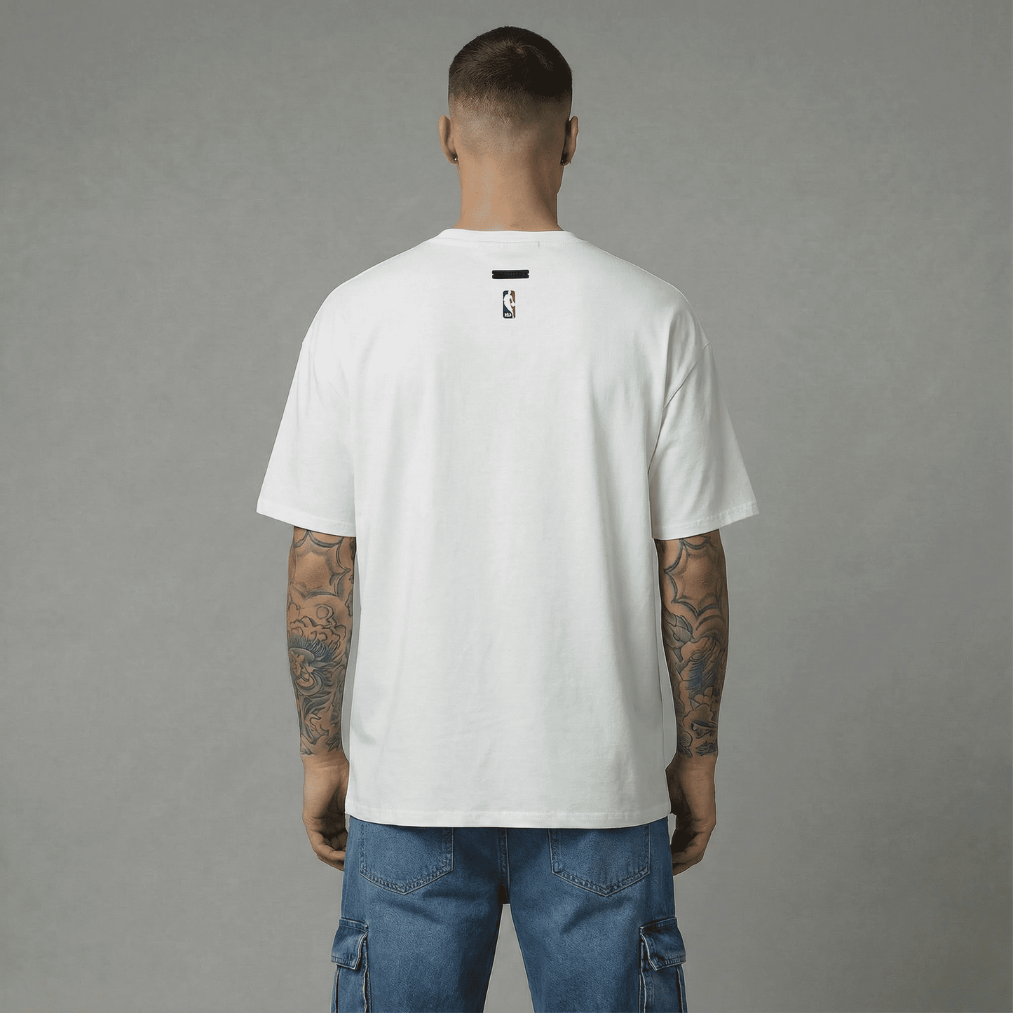 Camiseta 788341 Oversize Blanca Para Hombre