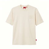 Camiseta 788351 Oversize Crema para hombre