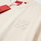 Camiseta 788351 Oversize Crema para hombre