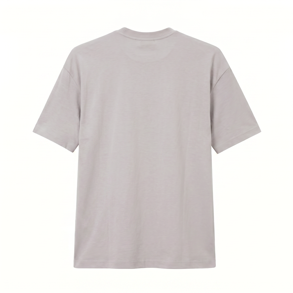 Camiseta 788351 Oversize Gris Claro para hombre