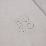 Camiseta 788351 Oversize Gris Claro para hombre