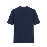 Camiseta 788355 Oversize Azul Oscuro Para Hombre