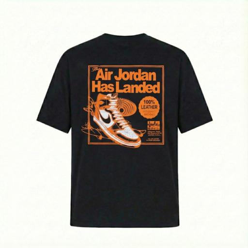 Camiseta 788356 Oversize Negra Para Hombre