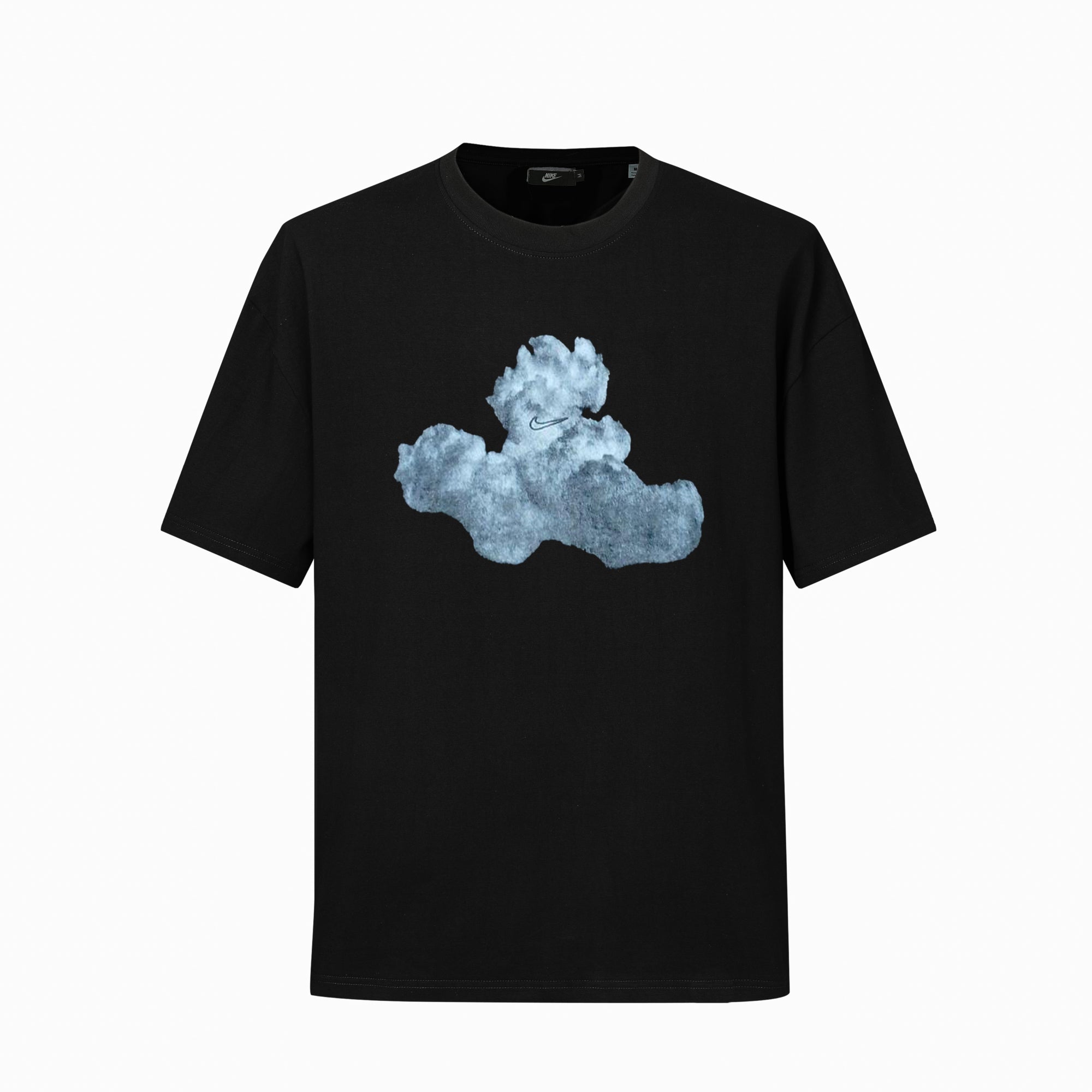 Camiseta 788358 Oversize Negra Para Hombre