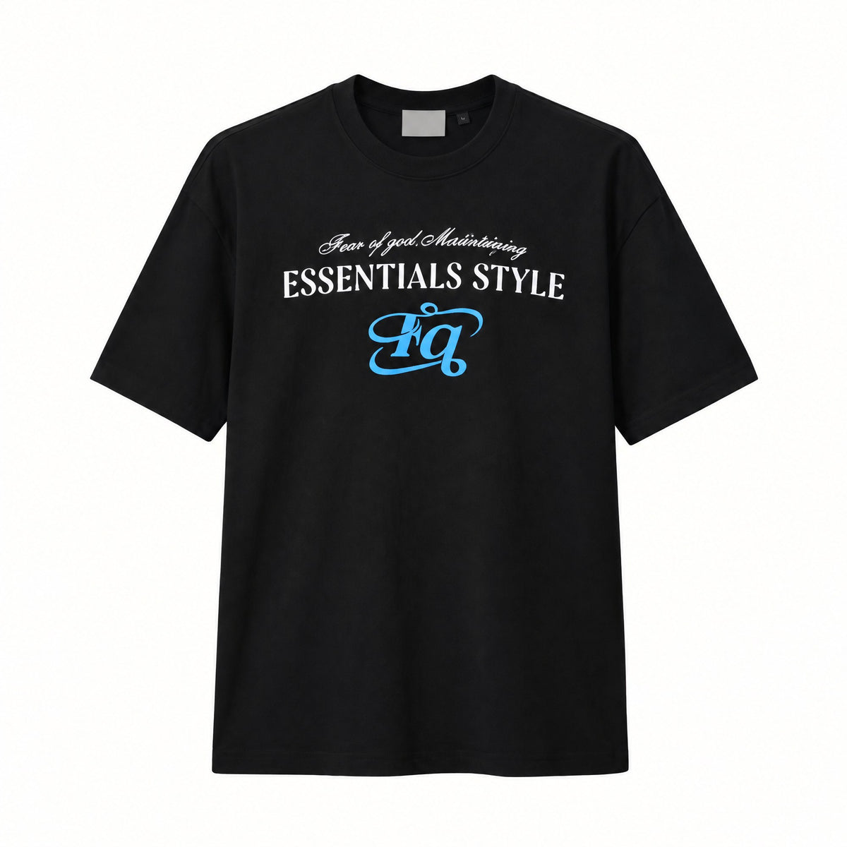 Camiseta 788369 Oversize Negra Para Hombre - foto 1