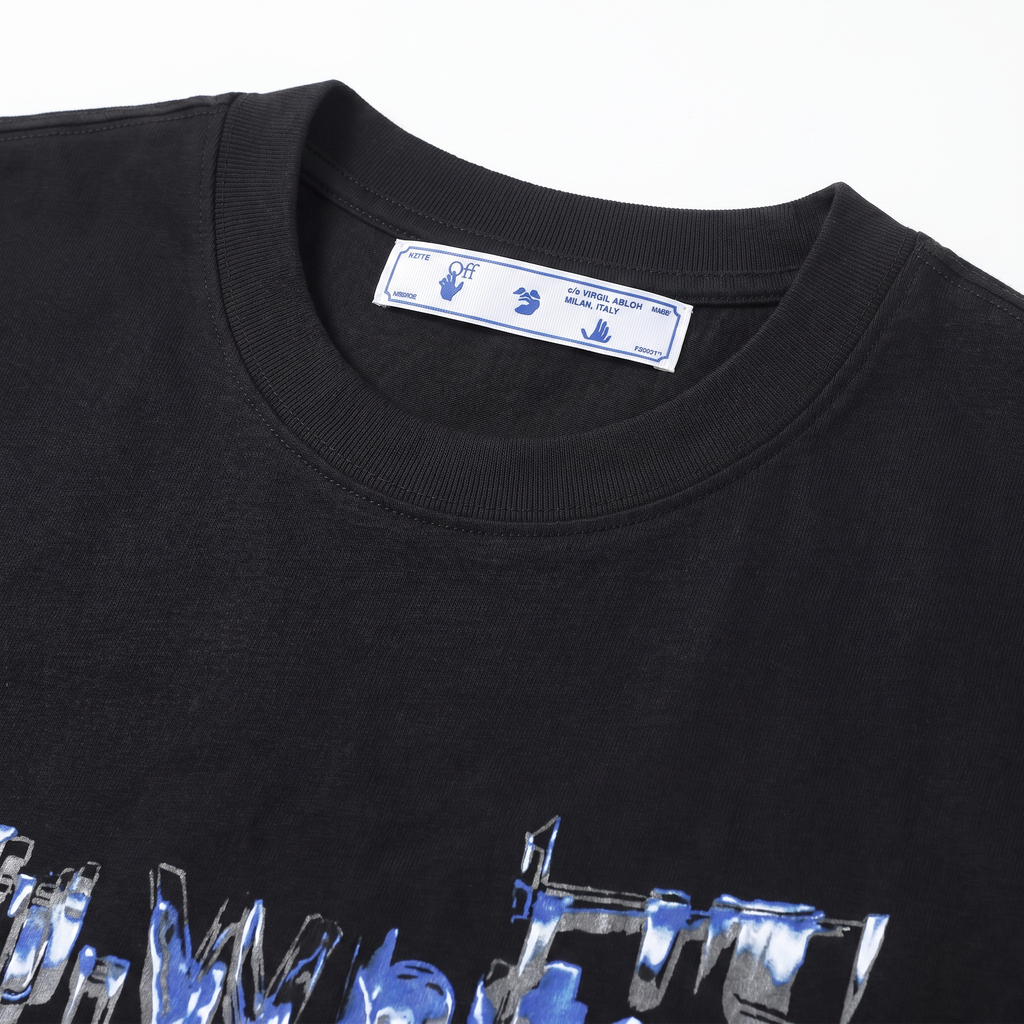 Camiseta 788391 Oversize Negro para hombre