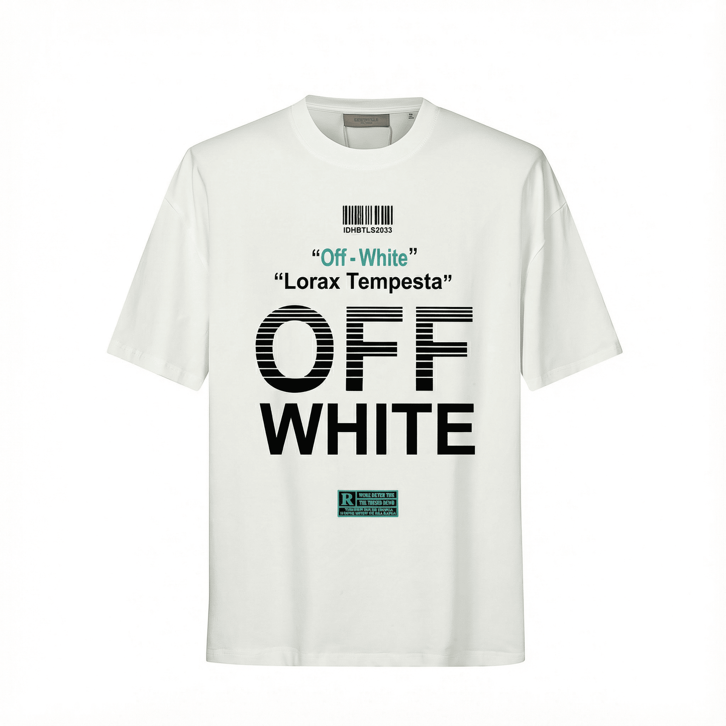 Camiseta 788392 Oversize Blanca Para Hombre