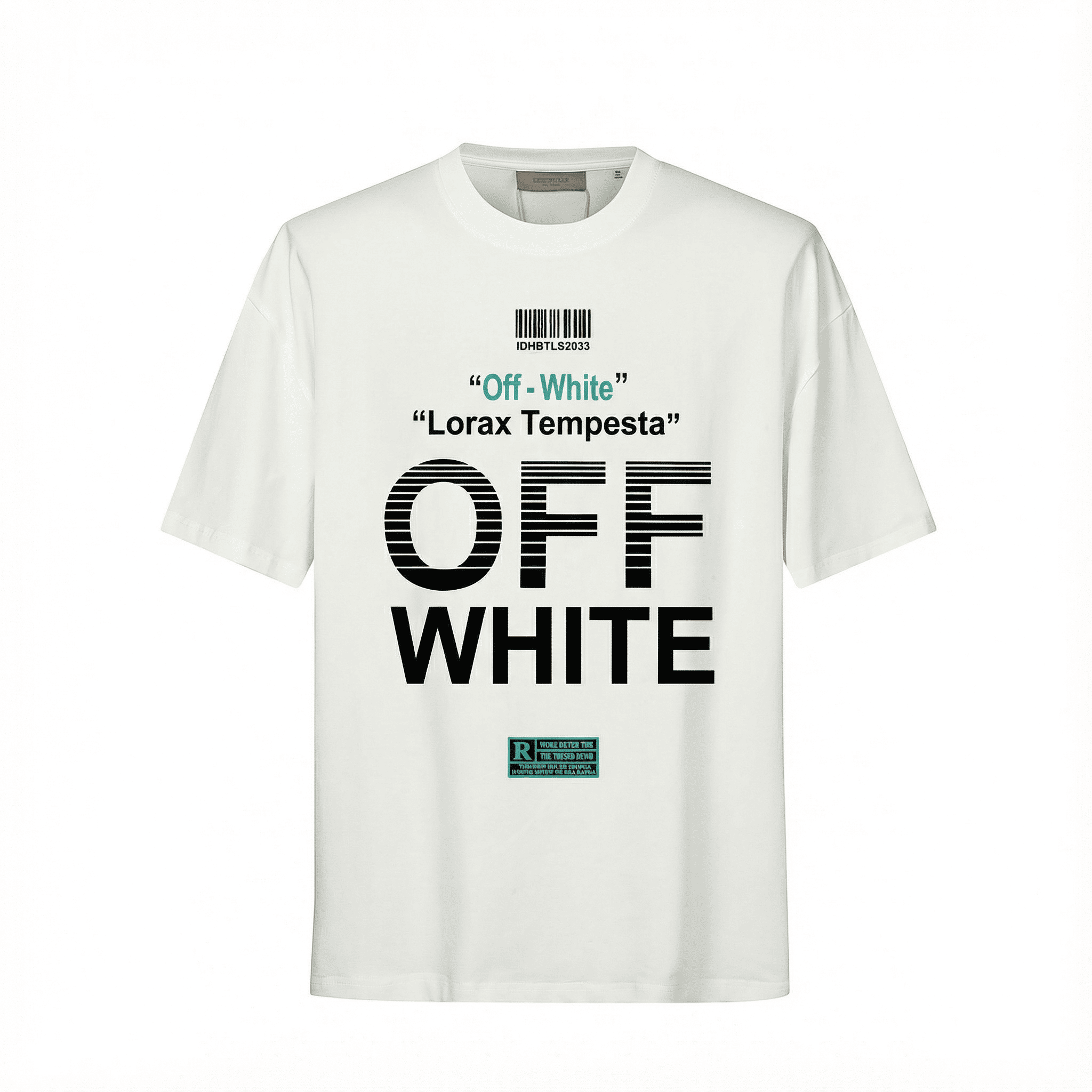 Camiseta 788392 Oversize Blanca Para Hombre