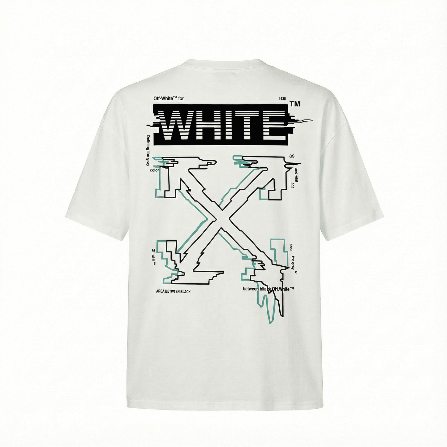Camiseta 788392 Oversize Blanca Para Hombre