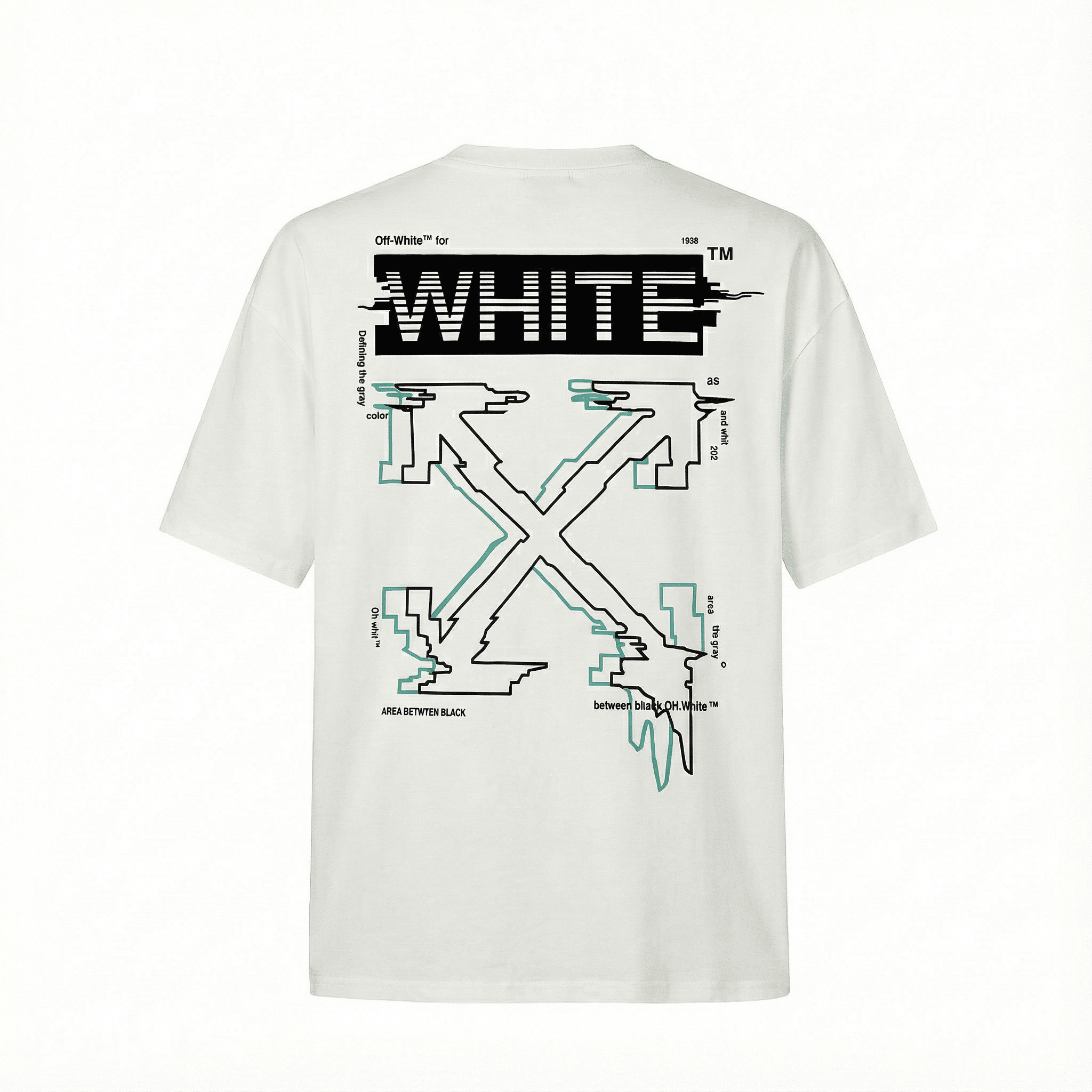 Camiseta 788392 Oversize Blanca Para Hombre