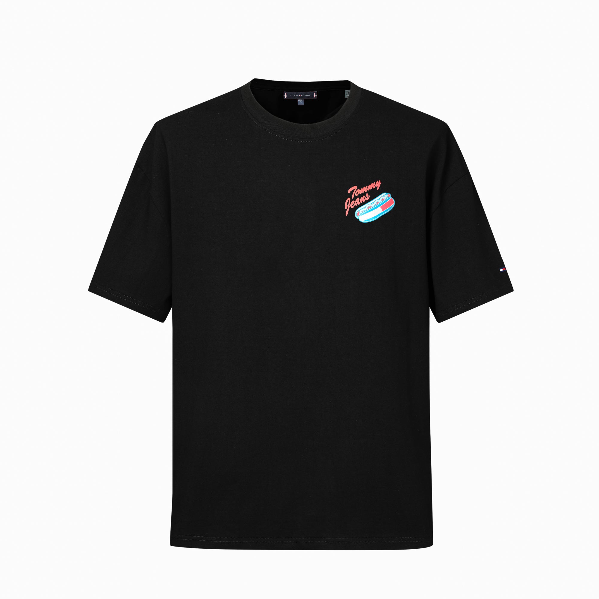 Camiseta 788403 Oversize Negra Para Hombre