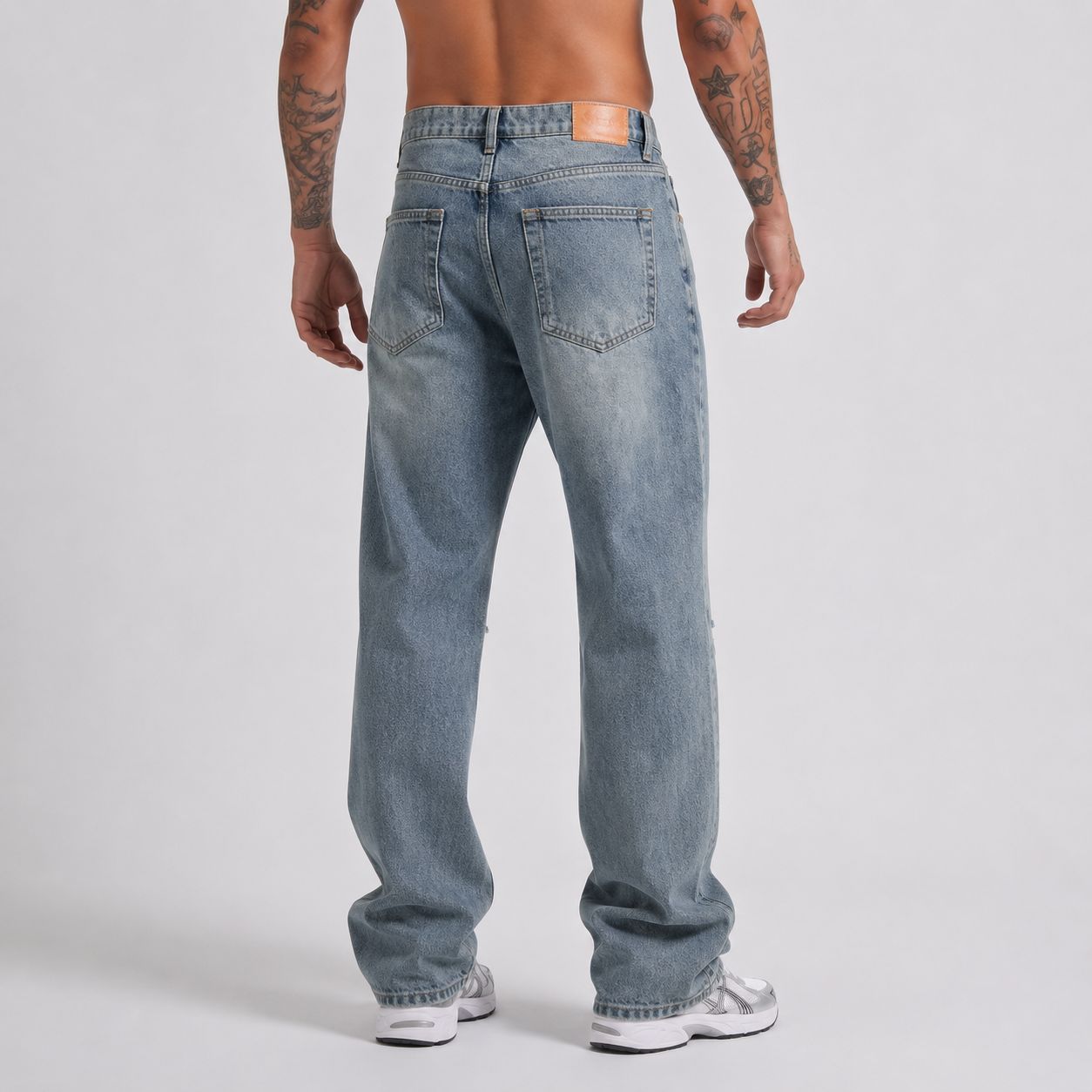 Jean PP U025L Azul Para Hombre