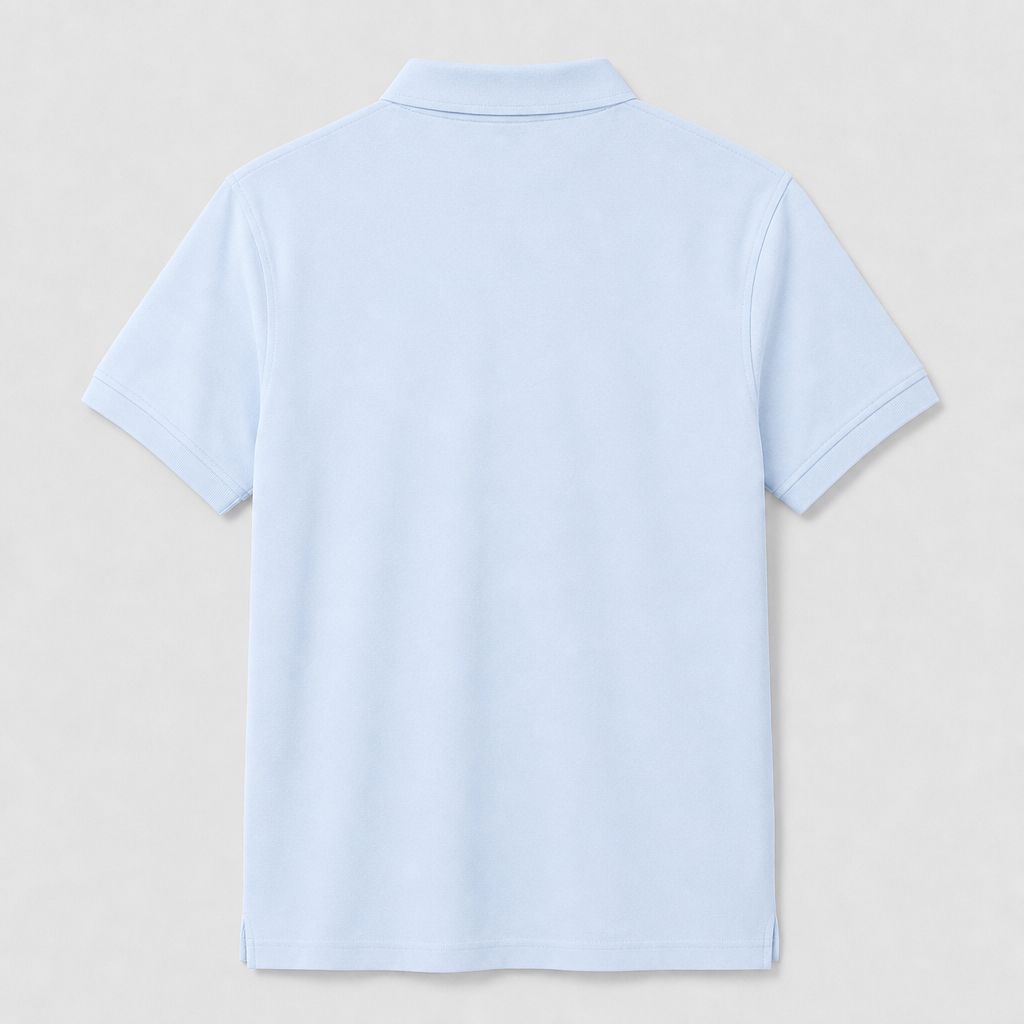 Camiseta 185046 Tipo Polo Azul Claro para hombre