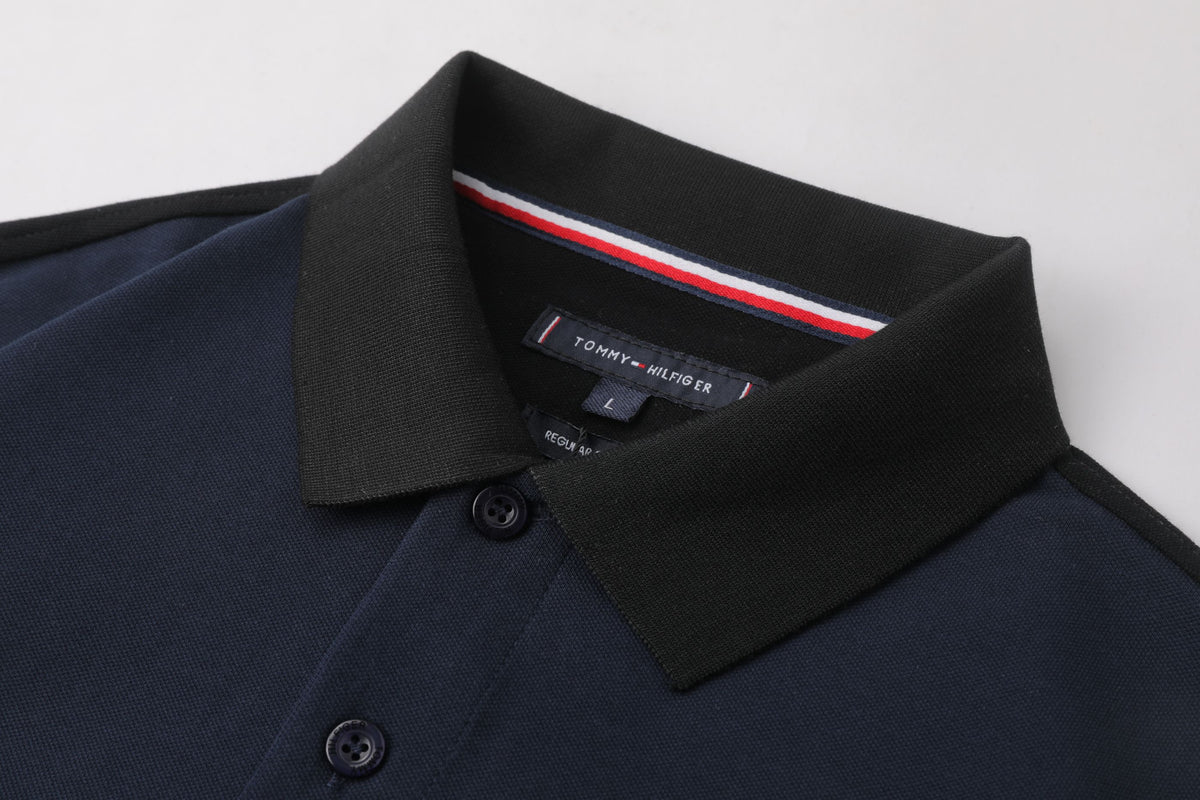 Camiseta 185047 Tipo Polo Azul Oscuro para hombre