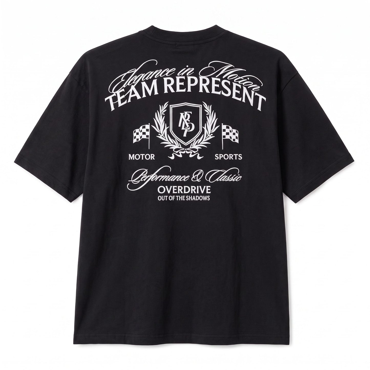 Camiseta 788456 Oversize Negro para hombre