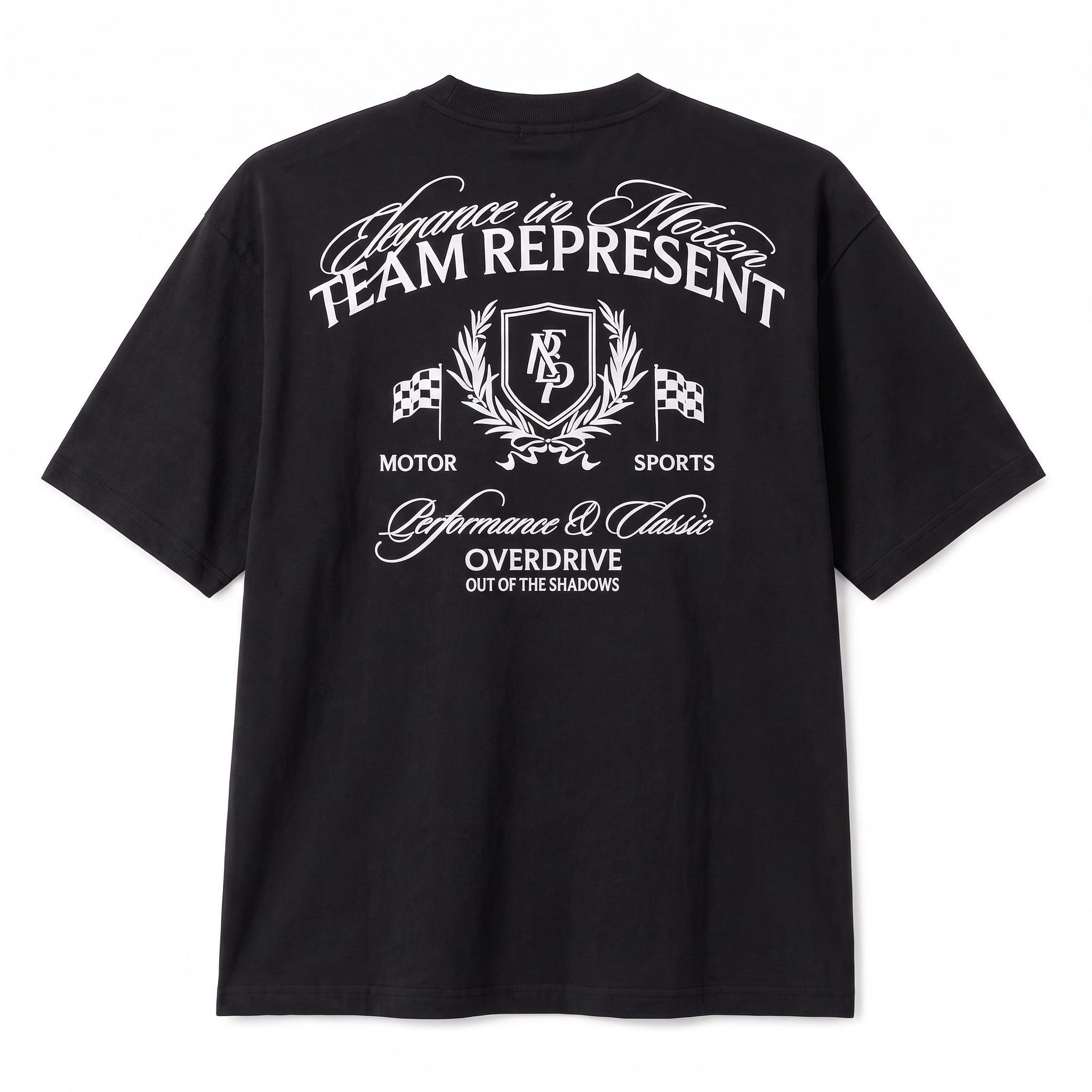 Camiseta 788456 Oversize Negro para hombre