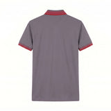 Camiseta 918022 Tipo Polo Gris Oscuro para hombre