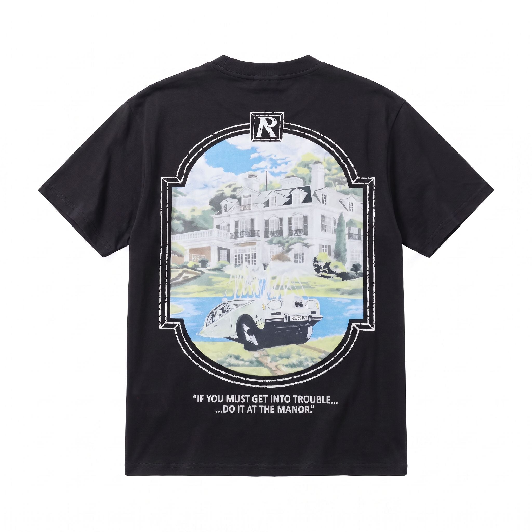 Camiseta 788452 Oversize Negro para hombre
