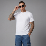 Camiseta 826001 Básica Blanca Para Hombre