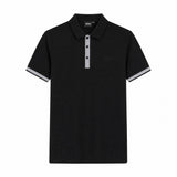 Camiseta 918013 Tipo Polo Negro para hombre