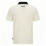 Camiseta 918006 Tipo Polo Crema para hombre