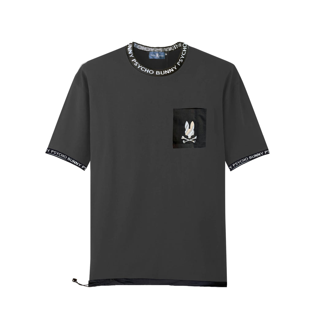 Camiseta 834005 Oversize Gris Oscuro Para Hombre