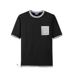 Camiseta 834005 Oversize Negra Para Hombre